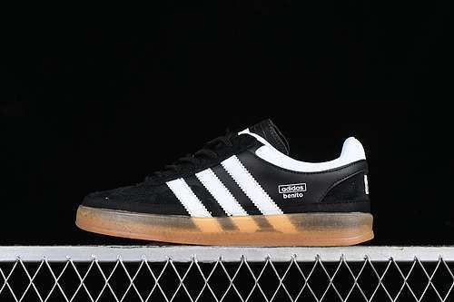【280】[IF9733]-[BAD BUNNY ORIGINALS GAZELLE INDOOR BLACK/WHITE/BROWN]-[WOMAN:36-39]-[MAN:40-45]
