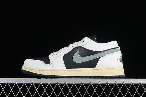 【260】[DC0774-001]-[AIR JORDAN 1 LOW TEAM GOLD ANTHRACITE/JADE SMOKE/SAIL/LEGEND SAND]-[UNISEX:36-46]