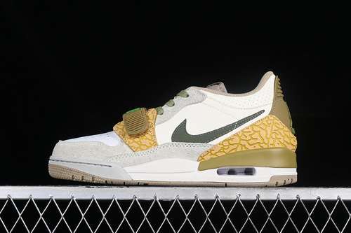 【280】[DX9260-001]-[AIR JORDAN LEGACY AJ312 LOW PHANTOM/ALLIGATOR/GOLDEN MOSS]-[UNISEX:35.5-46]
