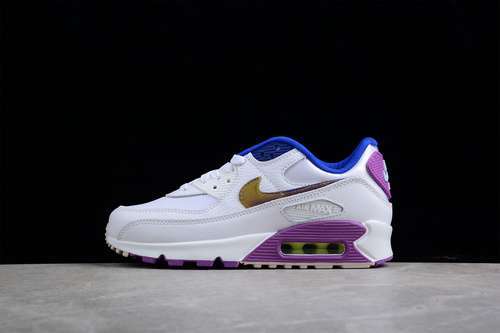 【300】[CJ0623-100]-[AIR MAX 90 SE EASTER WHITE/MULTI COLOR/PURPLE NEBULA]-[WOMAN:36-40]