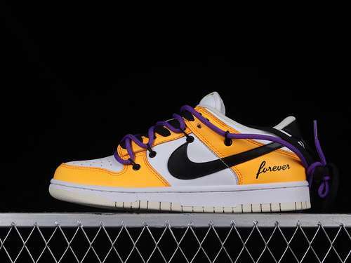 【270】[DJ6188-100]-[DUNK LOW COCONUT MILK WHITE/BLACK/YELLOW/PURPLE]-[WOMAN:36-39]-[MAN:40-46]