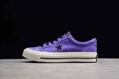 [58-56-64]-[163448C]-[ONE STAR OX LOW SHOES PURPLE/BLACK/EGRET]-[WOMAN:35-39]-[MAN:40-44]
