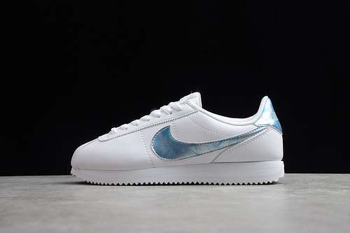 【260】[AH7528-103]-[CORTEZ BASIC SL CELADON WHITE/BLUE]-[WOMAN:36-40]