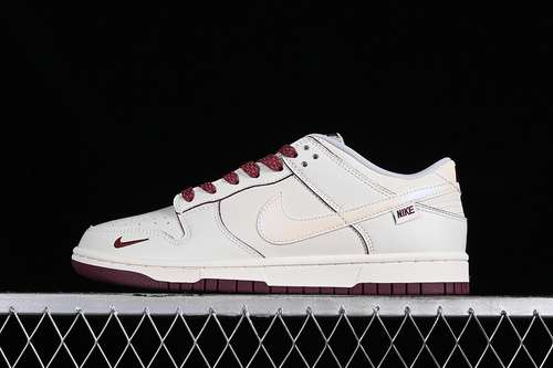 【330】[KK0517-005]-[SB DUNK LOW BEIGE/GREY/RED]-[WOMAN:36-39]-[MAN:40-45]