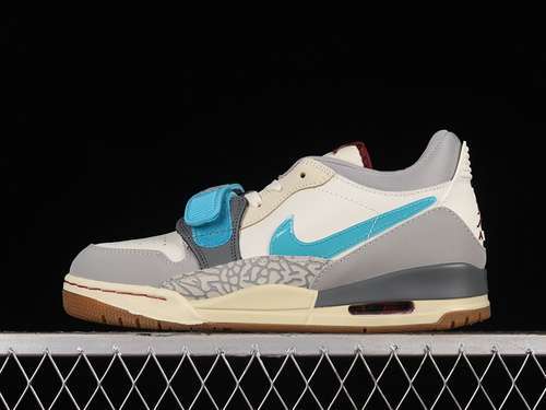 【300】[FB1875-141]-[AIR JORDAN LEGACY 312 EXPLORATION UNIT SAIL/BEAT BLUE/COCONUT MILK]-[36-46]