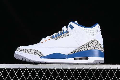 【480】[CT8532-148]-[AIR JORDAN RETRO 3 WHITE/GREY/BLACK/BLUE]-[MAN:40-47.5]