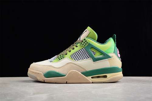 【320】[AJ4-KNCW 02]-[AIR JORDAN 4 RETRO WHITE/GREY/BROWN/GREEN]-[WOMAN:36-39]-[MAN:40-46]