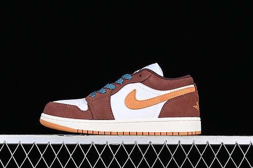 【260】[FB2216-200]-[AIR JORDAN 1 LOW CACAO WOW AJ1 WHITE/BROWN]-[WOMAN:36-39]-[MAN:40-46]
