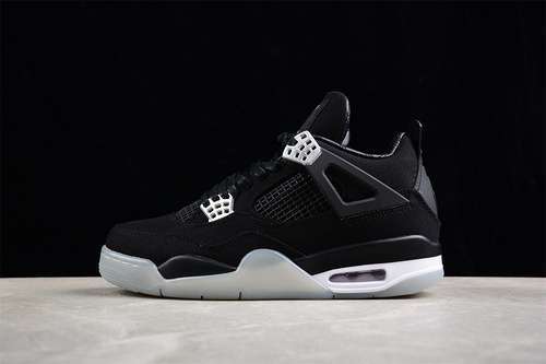 【380】[SRF/BOMID:136863]-[JORDAN AIR JORDAN 4 RETRO EMINEM CARHARTT BLACK/WHITE/GREY]-[MAN:40-48]