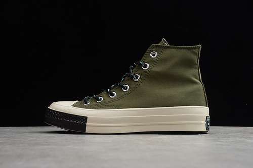 【240】[161481C]-[UNISEX CHUCK TAYLOR ALL-STAR 70S TREK TECH HIGH TOP GREEN/WHITE]