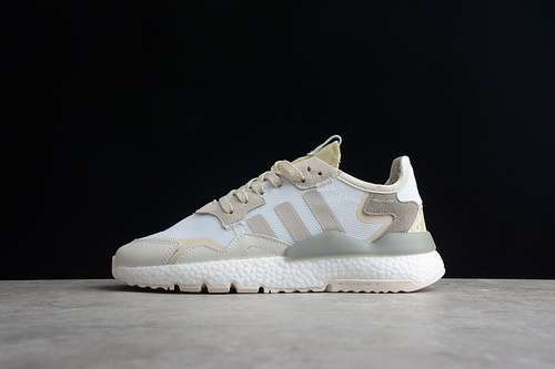 【270】[FV3881]-[NITE JOGGER BOOST SHOES CLOUD WHITE/GREY/BEIGE]-[WOMAN:36-39]-[MAN:40-45]