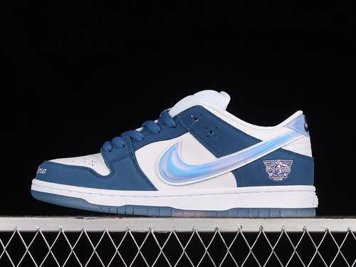 【350】[FN7819-400]-[BORN X RAISED SB DUNK LOW DEEP ROYAL BLUE/WHITE-WHITE]-[UNISEX:36-47.5]