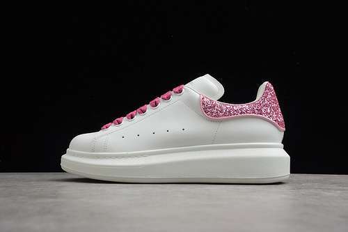 【580】[ALE*XANDER MCQUEEN SHOES WHITE/LIGHT PINK]-[WOMAN:35-40]