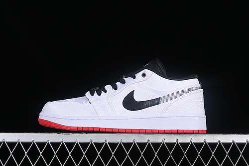 【260】[CU2804-100]-[CLOT X AIR JORDAN 1 MID WHITE/BLACK/WHITE/UNIVERSITY RED]-[UNISEX:36-47.5]