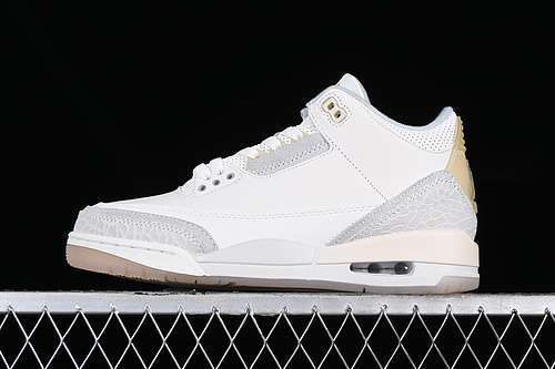 【380】[FJ9479-100]-[AIR JORDAN 3 RETRO SE CRAFT IVORY/GREY MIST/CREAM]-[MAN:40-47.5]