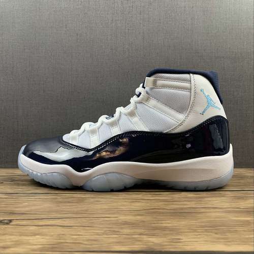 [378037-123]-[AIR JORDAN 11 RETRO WIN LIKE 82 WHITE/MIDNIGHT NAVY-UNIVERSITY BLUE]-[MAN:40-47.5]