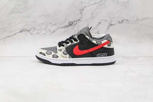 【320】[CU1727-006]-[SB DUNK LOW GRAFFITI GREY/BLACK/UNIVERSITY RED]-[WOMAN:36-39]-[MAN:40-45]