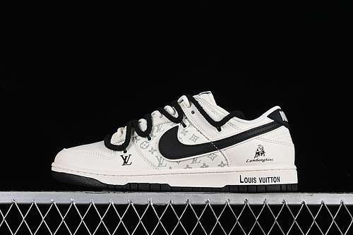 【380】[SJ2068-261]-[SB DUNK LOW L*V OFF WHITE/BLACK]-[WOMAN:36-39]-[MAN:40-45]