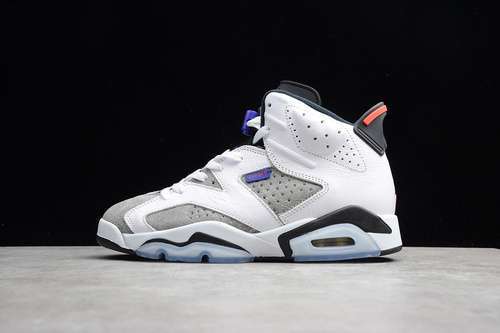 [CI3125-100]-[AIR JORDAN 6 RETRO FLIGHT NOSTALGIA WHITE/BLACK/GREY]-[MAN:40-46]