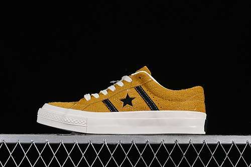 【240】[A06425C]-[CONVERSE ONE STAR ACADEMY PRO SUNFLOWER GOLD/BLACK/EGRET]-[WOMAN:35-39]-[MAN:40-44]