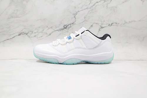 【550】[AV2187-117]-[AIR JORDAN 11 RETRO LOW WHITE/WHITE/BLACK/LEGEND BLUE]-[MAN:40-47.5]