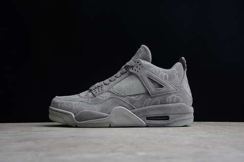 【500】[930155-003]-[KAWS X AIR JORDAN 4 RETRO COOL GREY/COOL GREY/WHITE]-[WOMAN:36-39]-[MAN:40-47.5]
