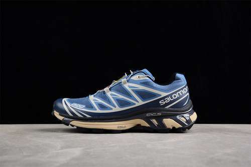 【400】[473816-28]-[SALOMON XT 6 GTX BLACK/BLUE/GREY]-[WOMAN:36-39]-[MAN:40-46.5]