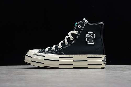 【260】[170549C]-[CHUCK TAYLOR ALL-STAR 70S HIGH BRAIN DEAD BLACK/EGRET-BLACK]-[UNISEX:35-44]