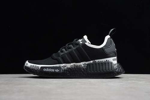 【300】[FV7307]-[NMD_R1 SHOES CORE BLACK/CLOUD WHITE]-[WOMAN:36-39]-[MAN:40-45]