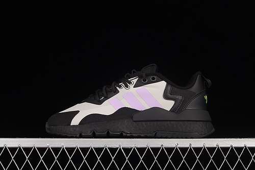 【270】[FY5769]-[NITE JOGGER BOOST BLACK/WHITE/BLACK]-[WOMAN:36-39]-[MAN:40-45]