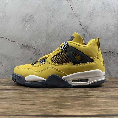 【430】[CT8527-700]-[AIR JORDAN 4 RETRO LIGHTNING 2021 TOUR YELLOW/MULTI-COLOR/DARK BLUE GREY]