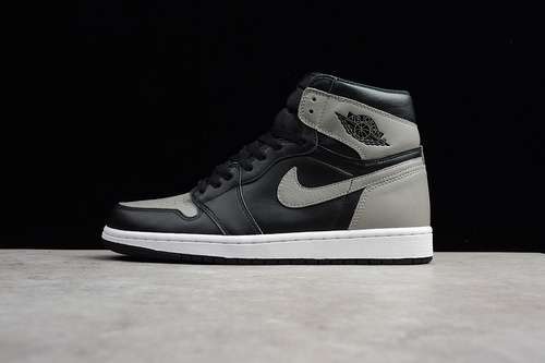【550】[555088-013]-[AIR JORDAN 1 RETRO HIGH OG SHADOW BLACK/MEDIUM-GREY WHITE]-[MAN:41-46]