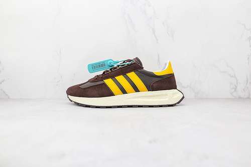 【280】[GX4552]-[RETROPY E5 SHOES DARK BROWN/DARK BROWN/YELLOW]-[WOMAN:36-39]-[MAN:40-45]