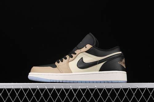 [CQ9446-003]-[AIR JORDAN 1 RETRO LOW OG BLACK/LIGHT KHAKI]-[WOMAN:36-39]-[MAN:40-46]