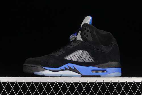 【480】[CT4838-004]-[AIR JORDAN 5 RETRO BLACK/RACER BLUE/REFLECTIVE SILVER]-[MAN:40.5-47.5]