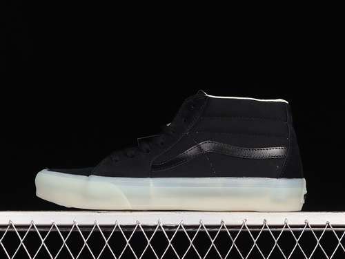 【260】[VN0A3WM3ABC]-[SK8-MID SNEAKERS BLACK/BLACK/WHITE]-[WOMAN:35-39]-[MAN:40-44]
