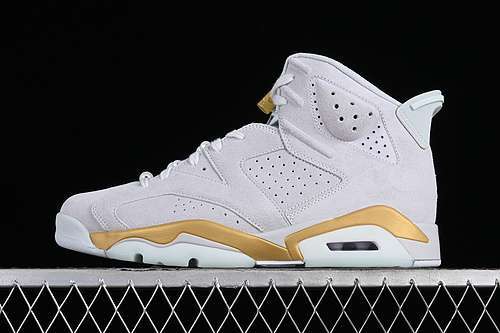 【480】[DQ4914-074]-[AIR JORDAN 6 RETRO PARIS OLYMPICS PURE PLATINUM/GLACIER BLUE/METALLIC GOLD]