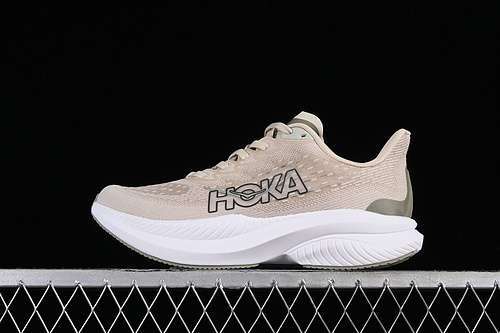 【270】[1147810 WNCL]-[HOKA ONE ONE MACH 6 GREEN/BROWN/WHITE]-[WOMAN:36-39]-[MAN:40-45]