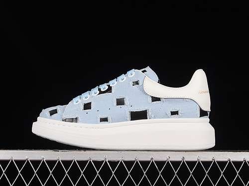 【420】[ALEXANDER MCQUEEN WHITE/BLUE/BLACK]-[WOMAN:35-39]-[MAN:40-44]