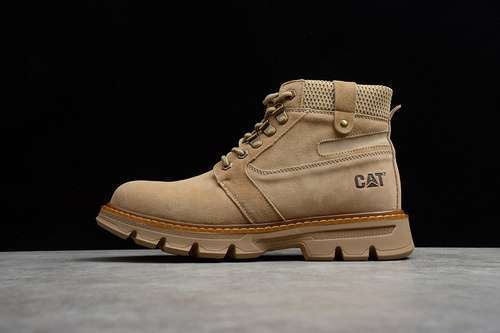 【340】[CAT 2020SS MID WORKING CASUAL SHOES LIGHT BROWN/LIGHT BROWN]-[MAN:38-44]