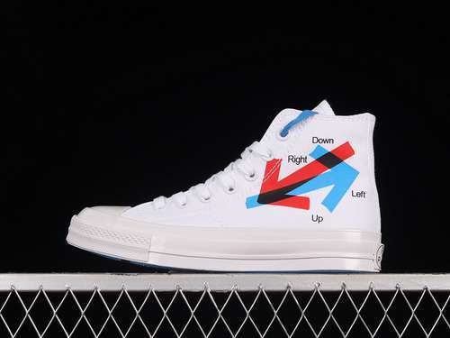 【230】[A03173C]-[PATTA X EXPERIMENTAL JETSET X CHUCK 70 HIGH PATTA PSYCHOGEOGRAPHIC PRACTICE WHITE]