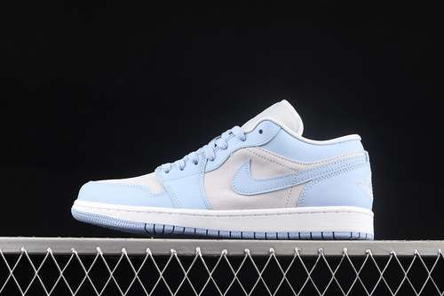 【320】[DC0774-050]-[AIR JORDAN 1 LOW UNIVERSITY BLUE/FOOTBALL GREY/ALUMINUM-WHITE]-[UNISEX:35.5-45]