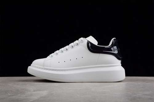 【450】[ALE*XANDER MCQUEEN SNEAKERS WHITE/WHITE/DARK BLUE]-[WOMAN:35-39]-[MAN:40-45]