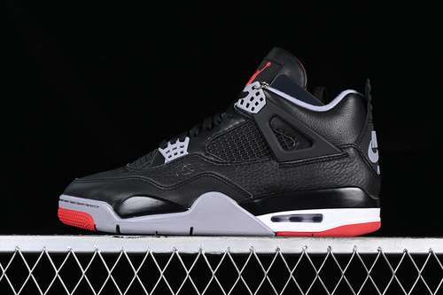 【530】[FV5029-006]-[AIR JORDAN 4 RETRO BRED REIMAGINED GREY/BLACK/RED]-[MAN:40-47.5]