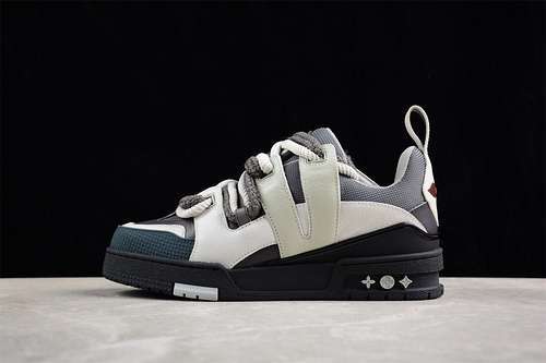 【630】[LOUIS VUITTON LV 1V WHITE/GREY/BLACK]-[WOMAN:35-39]-[MAN:40-45]