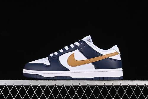 【280】[FB9109-111]-[DUNK LOW SB WHITE/WHEAT/MIDNIGHT NAVY]-[WOMAN:35.5-39]-[MAN:40-47.5]