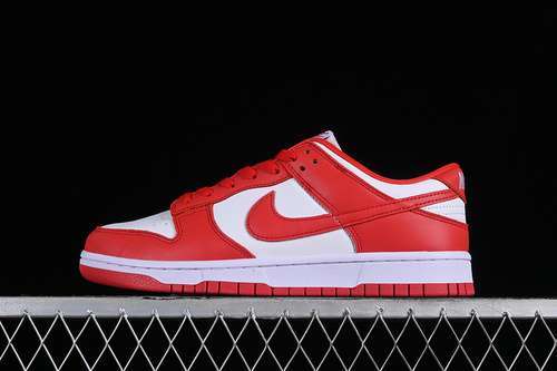 【340】[CU1727-100]-[DUNK LOW SB WHITE/UNIVERSITY RED]-[WOMAN:36-39]-[MAN:40-47.5]