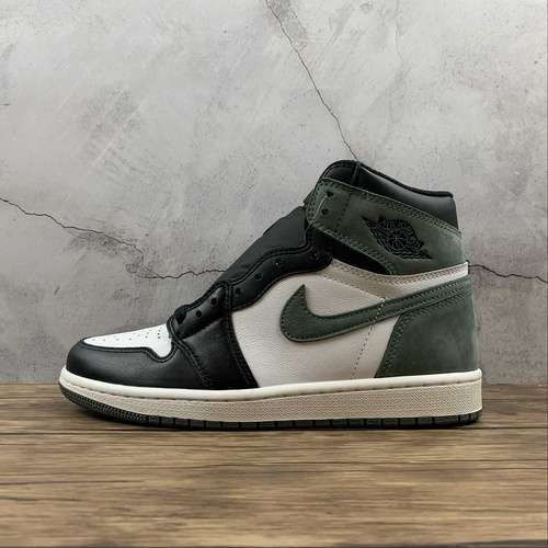 【550】[555088-135]-[AIR JORDAN 1 RETRO HIGH CLAY GREEN SUMMIT WHITE/CLAY GREEN-BLACK]-[MAN:40-47.5]