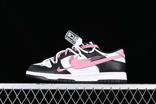 【290】[FD4623-153]-[DUNK LOW MULTI COLOR WHITE/BLACK/PINK]-[WOMAN:36-40]