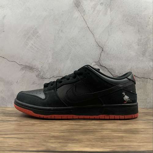 【380】[883232-008]-[DUNK SB LOW TRD QS BLACK PIGEON BLACK/SIENNA]-[WOMAN:35-39]-[MAN:40-47]